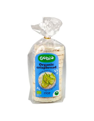 Хлібці рисові органічні, Gobio,100г