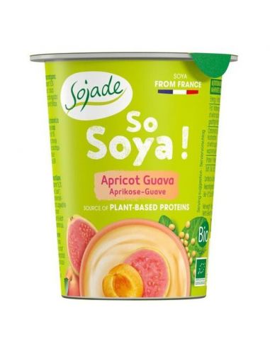 Йогурт соєвий абрикос-гуава, Sojade, 125мл