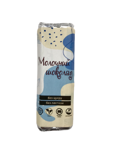 Шоколад молочний без цукру, Vegan...