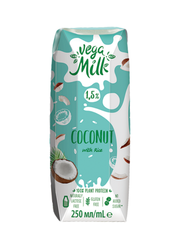 Напій рисово-кокосовий, Vega Milk,...