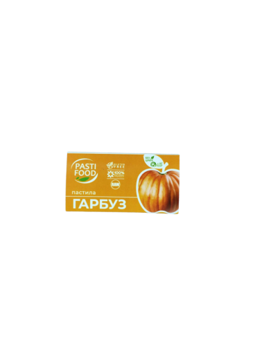 Пастила Яблуко Гарбуз, Pasti Food, 40г