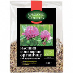 Насіння конюшини для пророщування, Україна, Organic Country, 100г