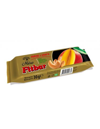 Fitbar "Манго+Кеш'ю", Misso, 30г