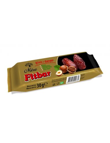 Fitbar "Фінік+Фундук", Misso, 30г