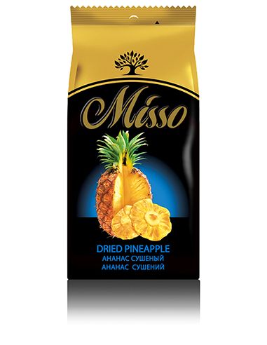 Ананас сушений, Misso, 100г
