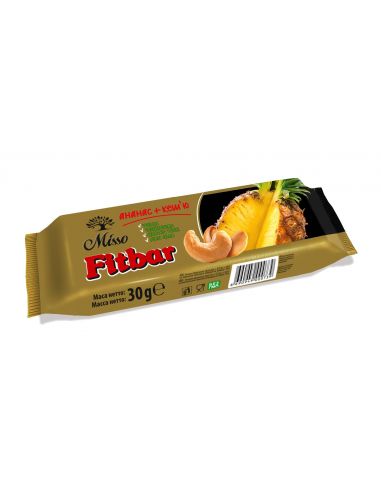 Fitbar "Ананас+Кеш'ю", Misso, 30г