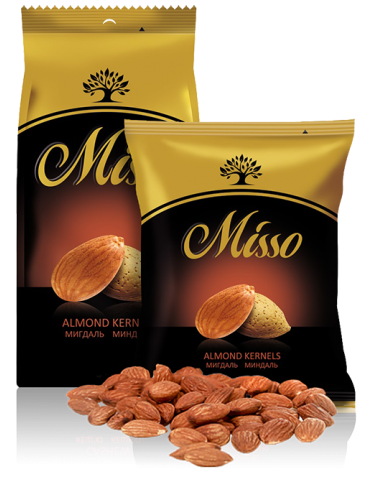 Ядра мигдалю смажені, Misso, 45г