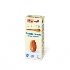Вершки мигдальні, Ecomil, 200мл