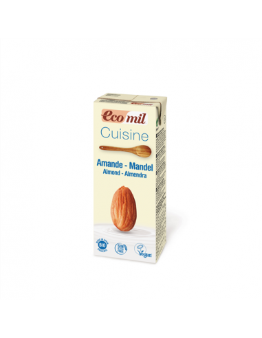 Вершки мигдальні, Ecomil, 200мл