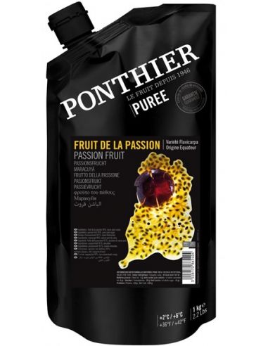 Пюре Маракуйя охолоджене, Ponthier, 1кг