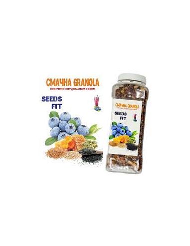 Гранола Seeds Fit - Чорниця та чіа,...
