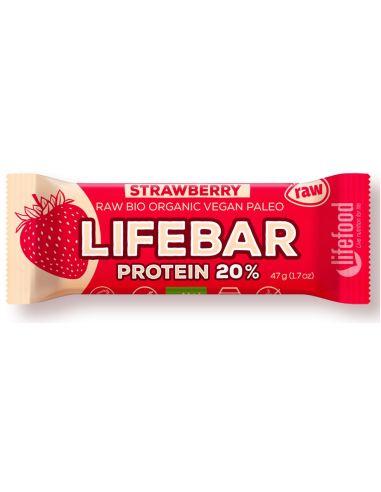 Батончик Полуниця органічний Lifebar...