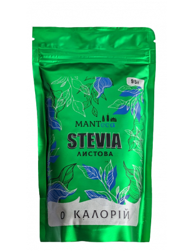 Стевія листова (порошок), Manteca, 95г