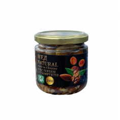 Мед NATURAL Мікс горіхів і...