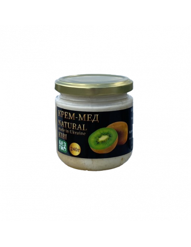 Крем-мед NATURAL Ківі, Карпатський...