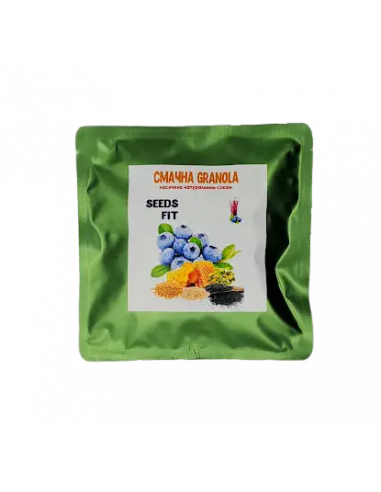 Гранола Seeds Fit - Чорниця та чіа,...