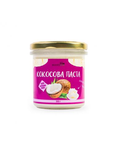 Паста кокосова, Manteca, СКЛО, 300г