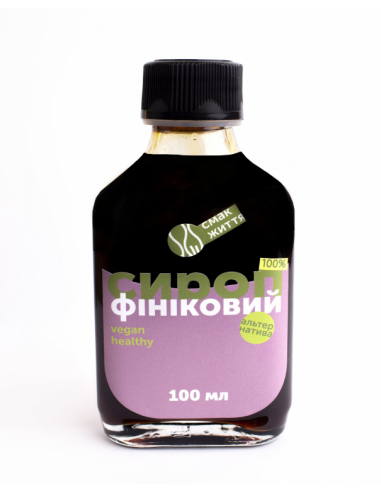Сироп фініковий, Смак життя, 100мл