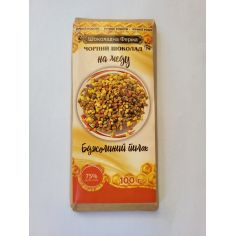 Шоколад чорний на меду...
