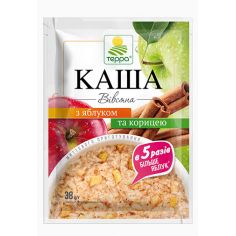 Каша вівсяна з яблуком та...