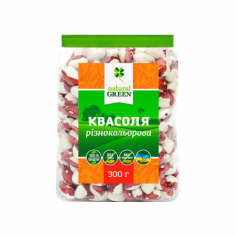 Квасоля кольорова, NATURAL GREEN, 300г