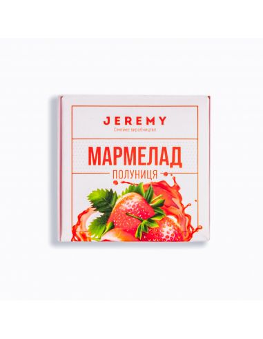 Мармелад Полуниця, Jeremy, 80г