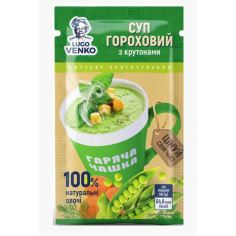 Суп Гаряча чашка Гороховий...