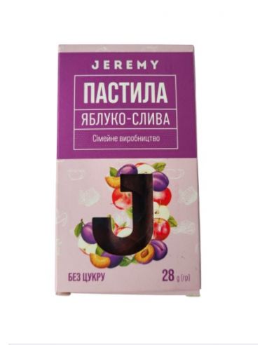Пастила без цукру Яблуко-Слива,...