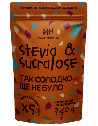 Цукрозамінник Стевія з сукралозою х5,...