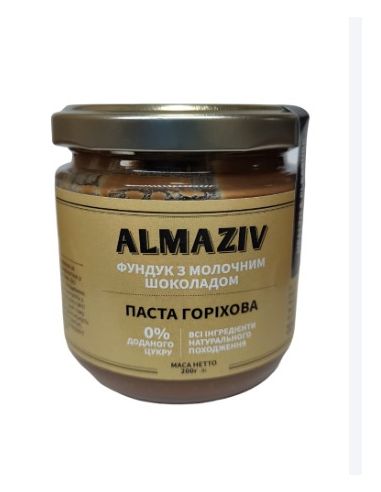Паста Фундук з молочним шоколадом,...
