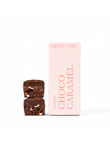 Цукерка СHOCO CARAMEL, Green Chef, 30г