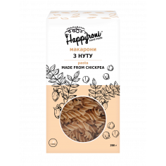 Макарони Спіральки з нуту,...