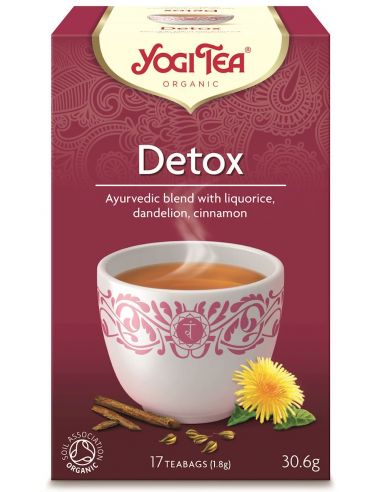 Чай "Detox", очищающий, Yogi Tea, пакет, 1,8г.