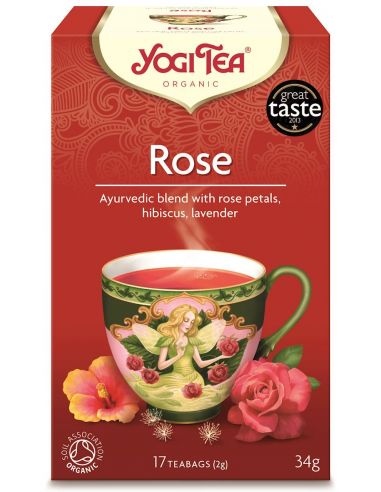 Чай "Rose", Yogi Tea, пакет, 1,8г