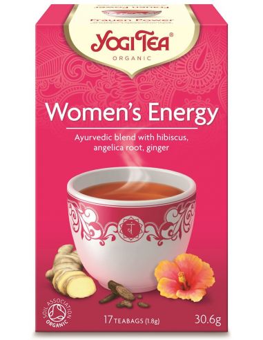 Чай "Womens Energy", Yogi Tea, пакет, 1,8г