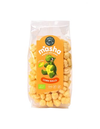 Кульки кукурудзяні Masha, ORGANIC,50г