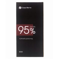 Шоколад чорний 95%, Смак...