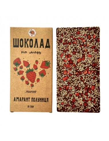 Шоколад на меду молочний...