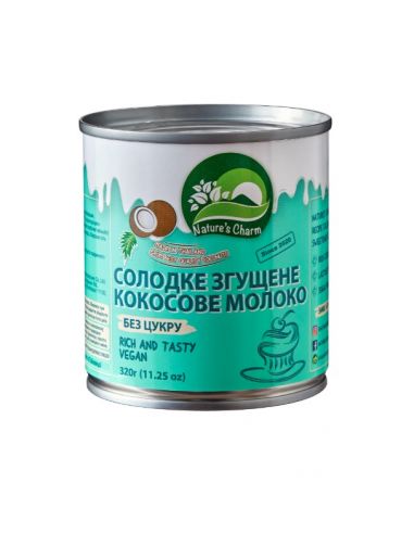 Молоко згущене кокосове Без цукру,...