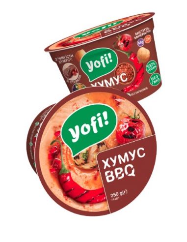 Хумус Барбекю, закуска з бобових ТМ...