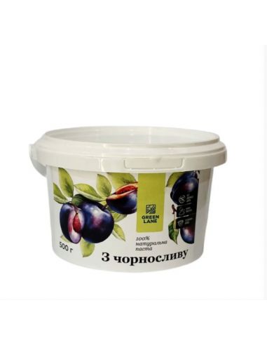 Паста з Чорносливу, Green lane, 500г