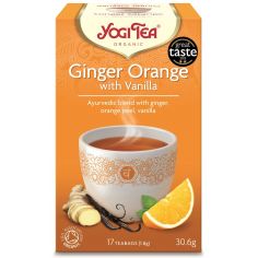 Чай "Ginger Orange with Vanila", Yogi Tea, пакет, 1,8г