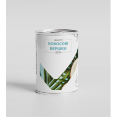 Вершки кокосові 22%, My...
