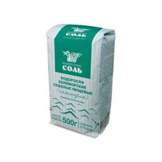 Водорослева сіль "Ламінарія", 500г.