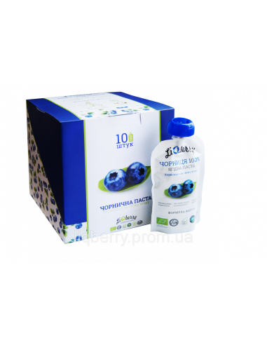 Чорнична паста LiQberry, 100г