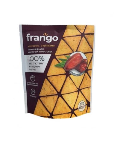 Хумус-снек з фініками, Frango, 40г