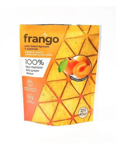 Хумус-снек з курагою, Frango, 40г