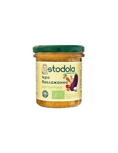 Ікра баклажанна органічна, Stodola, 300г
