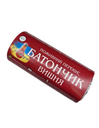 Батончик без цукру Вишня з волоським...