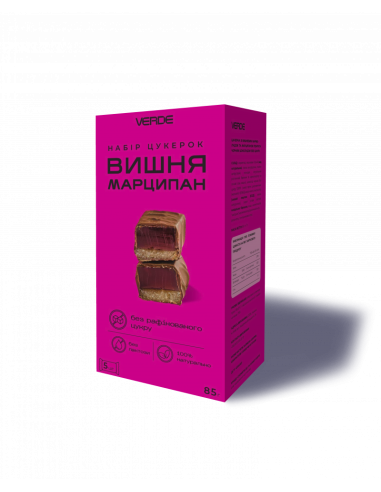 Набір цукерок "Вишня - Марципан", без...